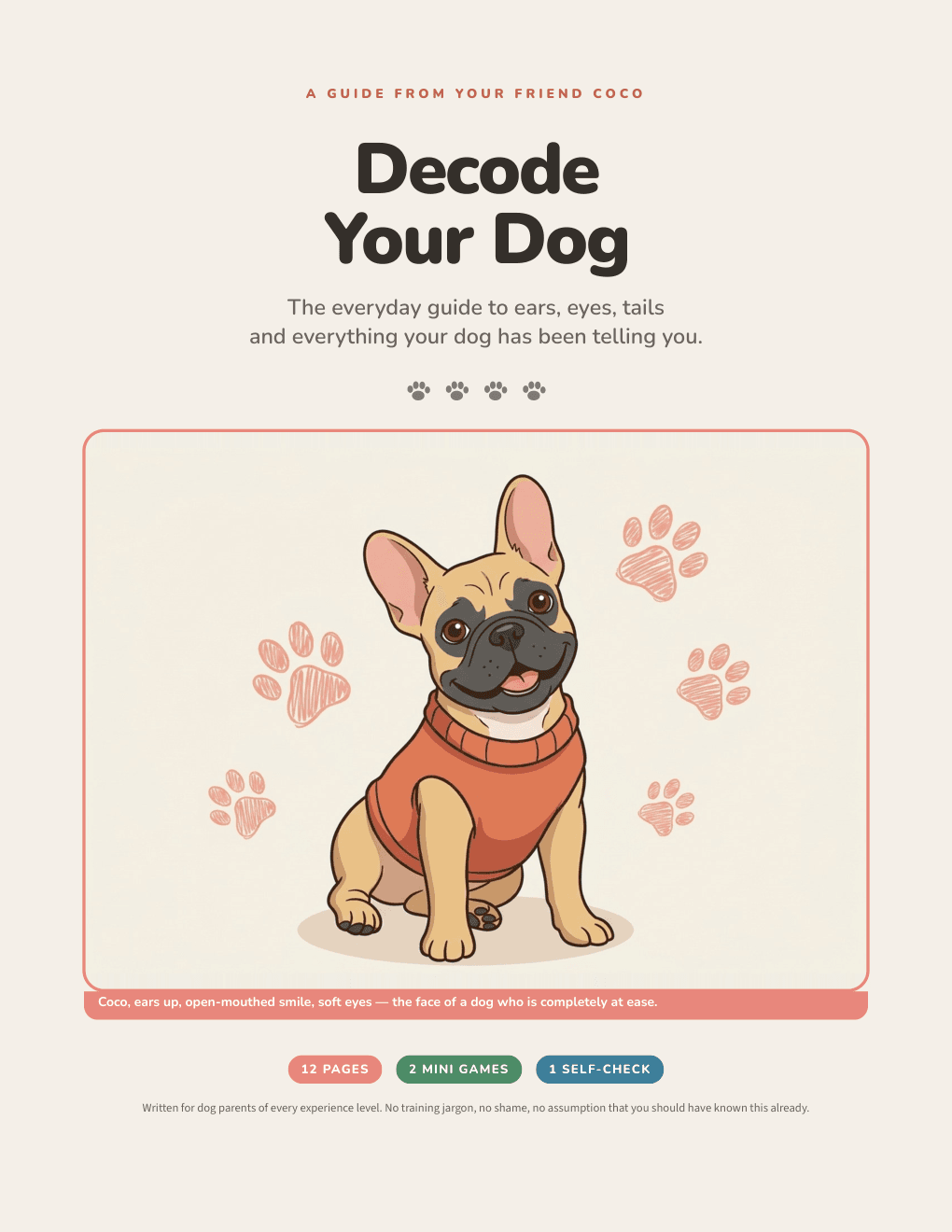 Decode Your Dog — guide cover